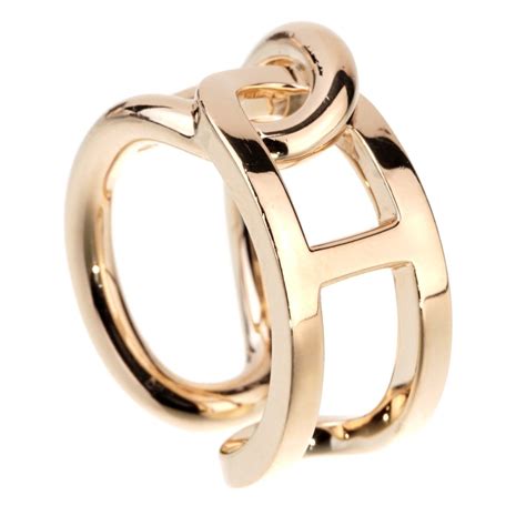 hermes logo gold|authentic Hermes rings.